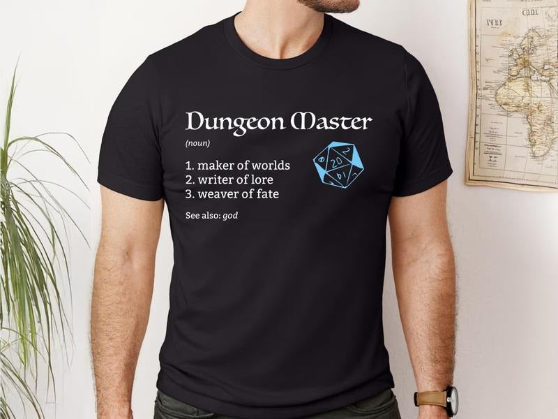 Dungeon Master Shirt Definition | DnD DM Gift Shirt | Dungeons and Dragon Shirt Hoodie, Sweatshirt | WearSparks.com