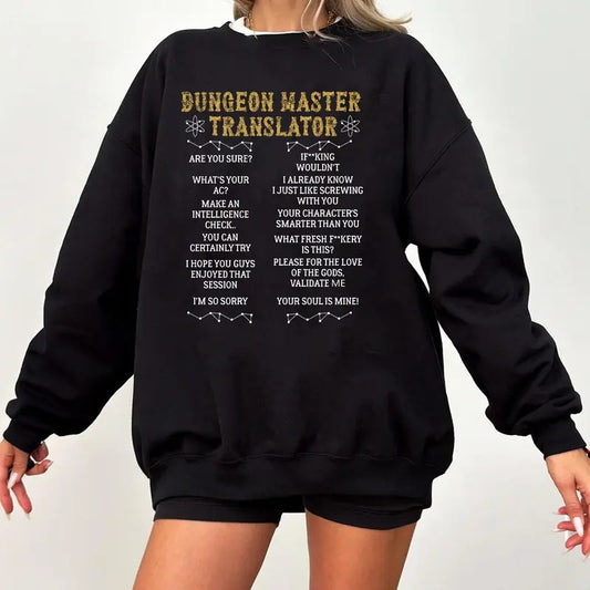 Dungeon Master Translator Shirt, Dungeons and Dragons Shirt,  DND Shirt, Sleeping With the Dungeon Master Shirt, Dnd...