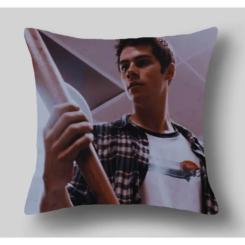 Dylan O'Brien Pillow Case Home Decor Custom Pillow Dylan O'brien Photo Collage Pillow Cover Stiles Stilinski Birthday...