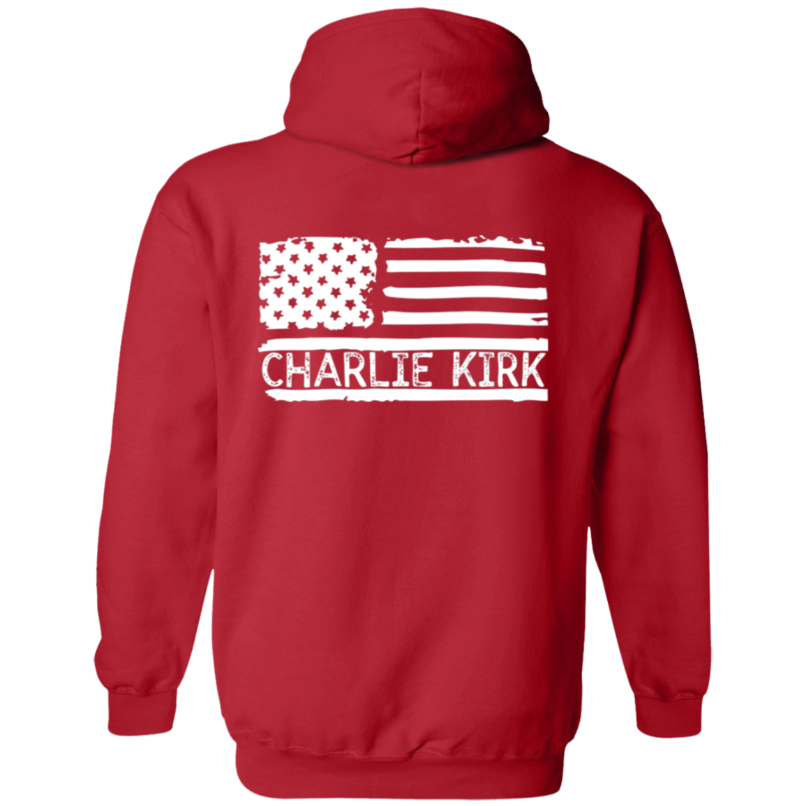Charlie Kirk Freedom American Flag Hoodie - 2 T-Shirts, Sweatshirt | WearSparks.com (Image 4)