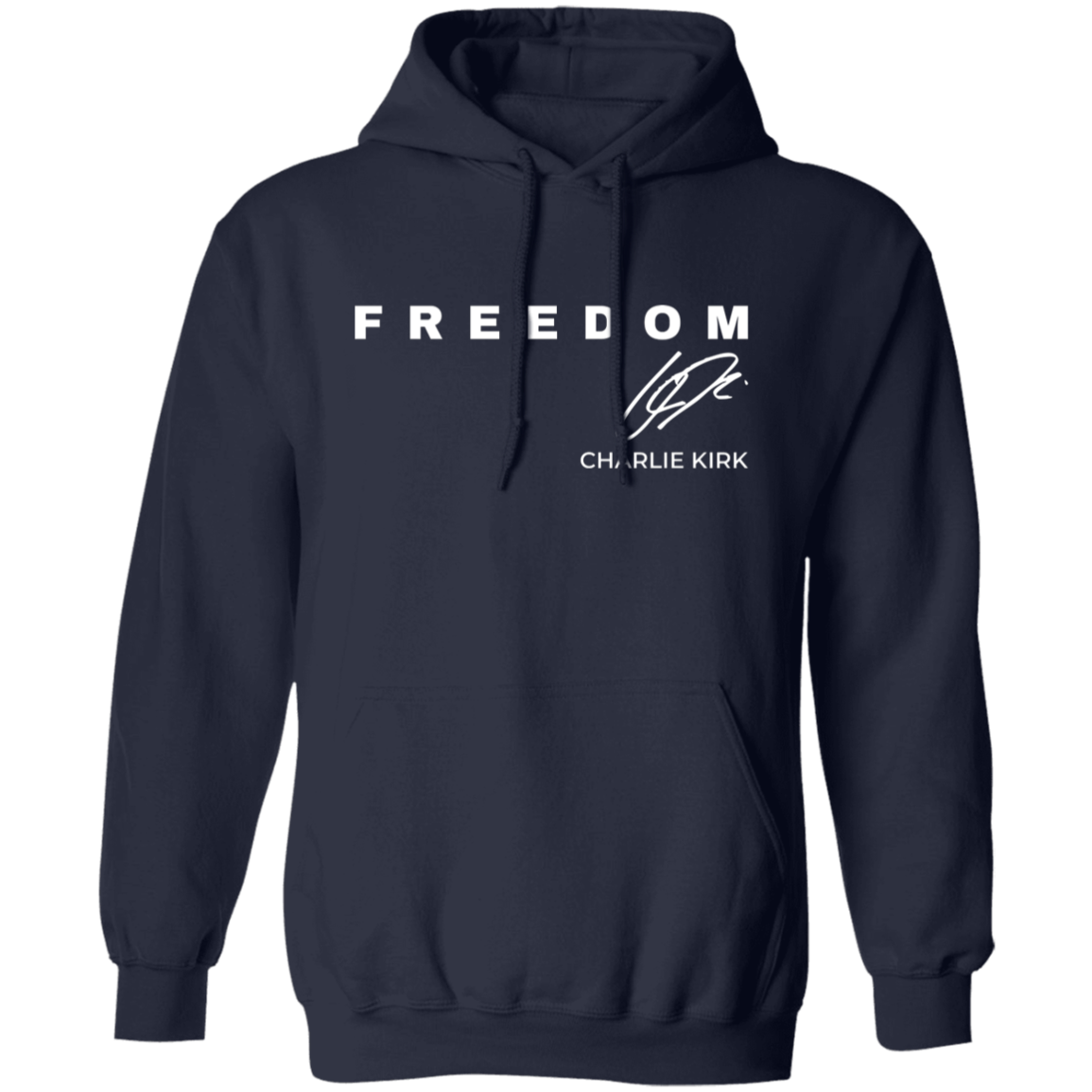 Charlie Kirk Freedom American Flag Hoodie - 2 T-Shirts, Sweatshirt | WearSparks.com (Image 5)