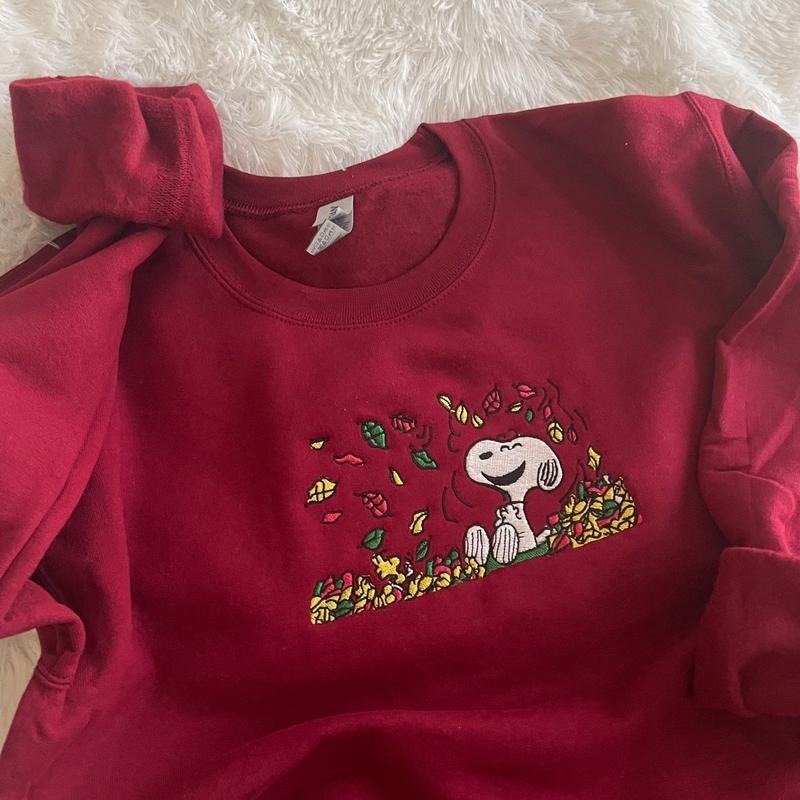 EMBROIDERED Fall Snoop Sweatshirt T-Shirts, Hoodie | WearSparks.com
