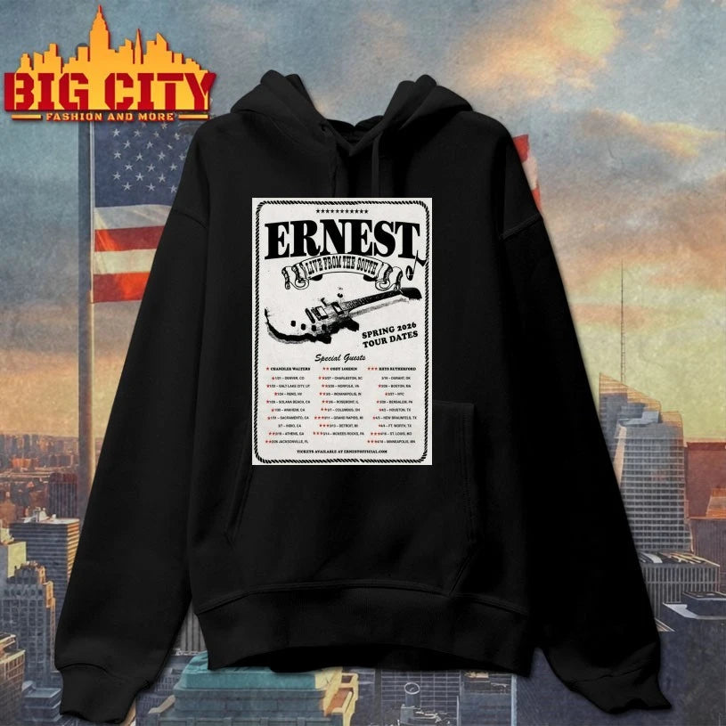 ERNEST Spring 2026 Tour Poster shirt
