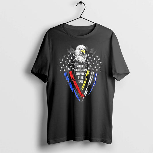 Eagle Police Corrections Dispatch Fire Ems Tshirts Sweater