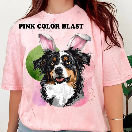 Easter Australian Shepherd Shirt ~ Unisex Apparel Relaxed Fit Printed In The USA Clothing Womenswear Casual Comfort...