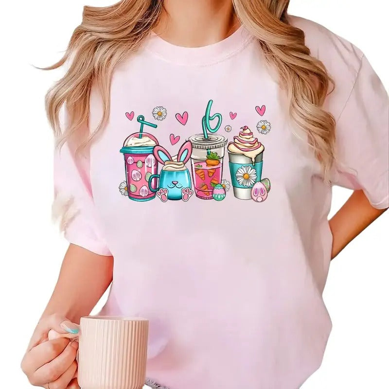 Easter Coffee Sweatshirt, Hoodie, T-shirt, Easter Shirt, Cute Easter Gifts | WearSparks.com