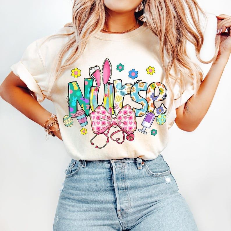 Easter Nurse Coquette, Stethoscope, Happy Easter, Nurse Bunny Shirt T-shirt Hoodie, Sweatshirt | WearSparks.com