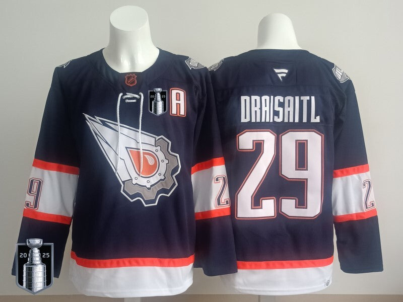 Edmonton Oilers #29 Leon Draisaitl Oilers Champion Edition Style 14