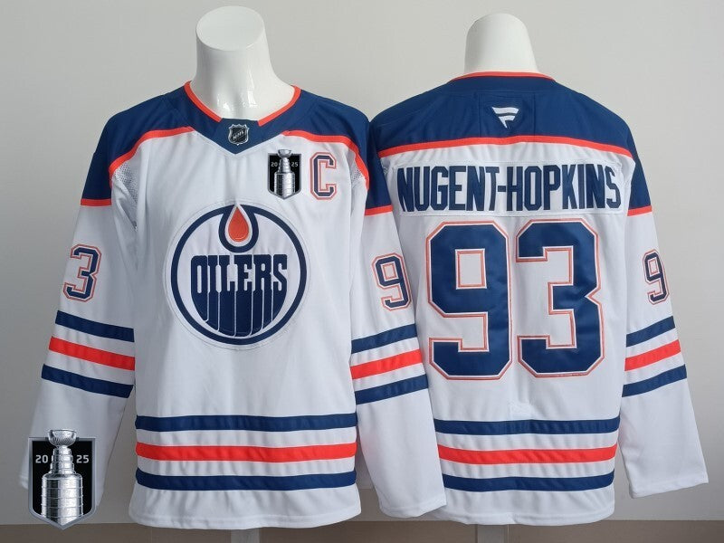 Edmonton Oilers #93 Ryan Nugent-Hopkins Oilers Champion Edition Style 11