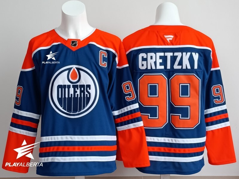 Edmonton Oilers #99 Wayne Gretzky Oilers Champion Edition Style 1