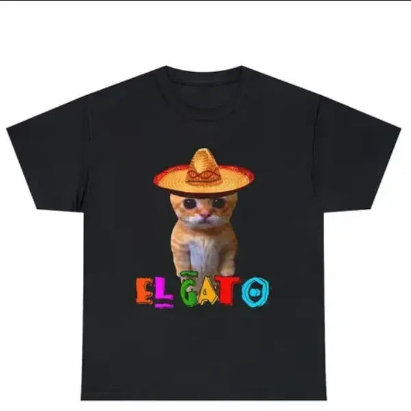 El Gato Mexican Kitten T-Shirt Hoodie, Sweatshirt | WearSparks.com