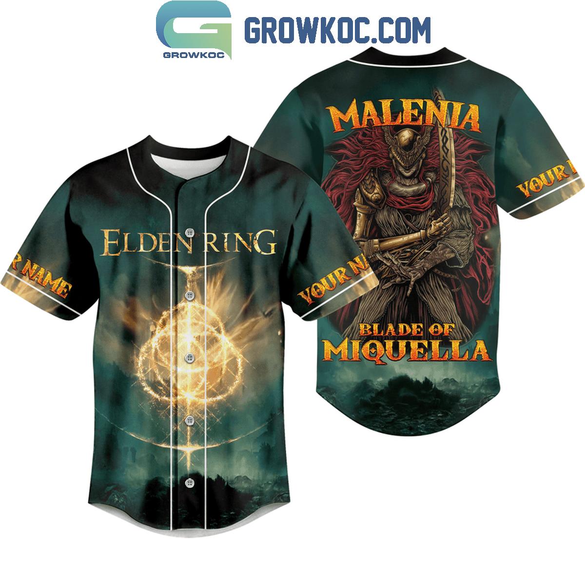 Elden Ring Malenia Blade Of Miquella Personalized Baseball Jersey