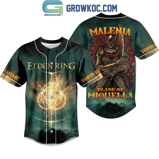 Elden Ring Malenia Blade Of Miquella Personalized Baseball Jersey