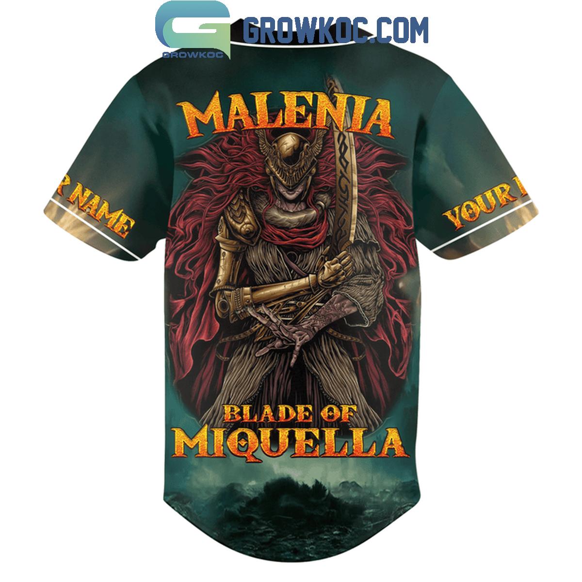 Elden Ring Malenia Blade Of Miquella Personalized Baseball Jersey