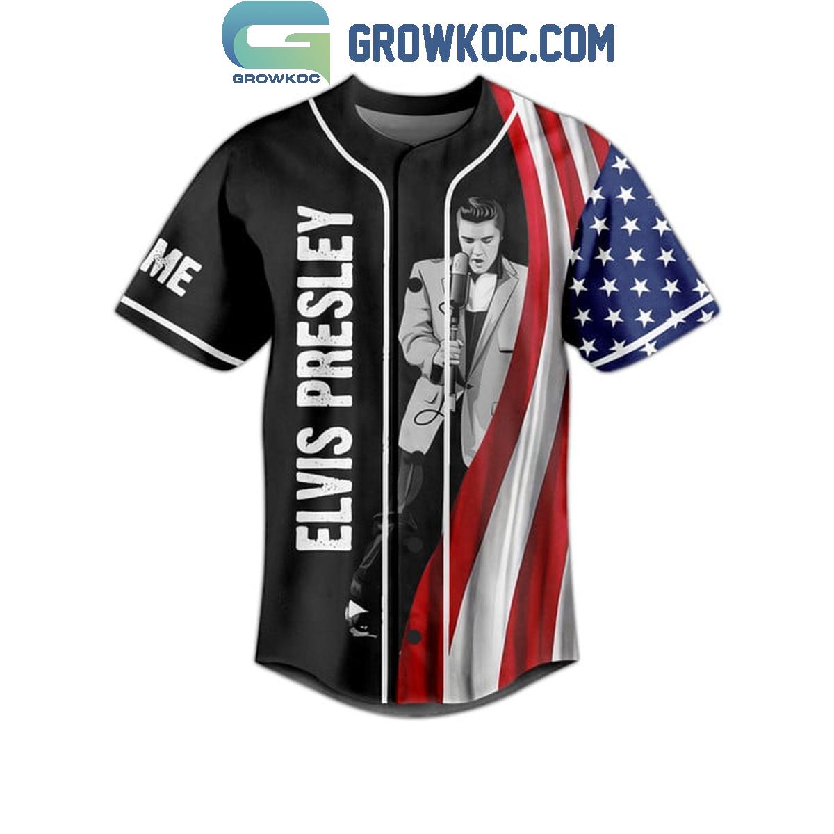Elvis Presley If I Can Dream Of A Better Land Personalized Baseball Jersey