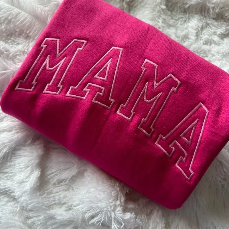 Embroidered MAMA Sweatshirt T-Shirts, Hoodie | WearSparks.com