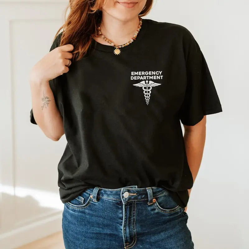 Emergency Department T-shirt, Emergency Room Tech Gift, ER Nurse Shirt, Emergency Nurse Shirt, Future Nurse Gift, Medical...