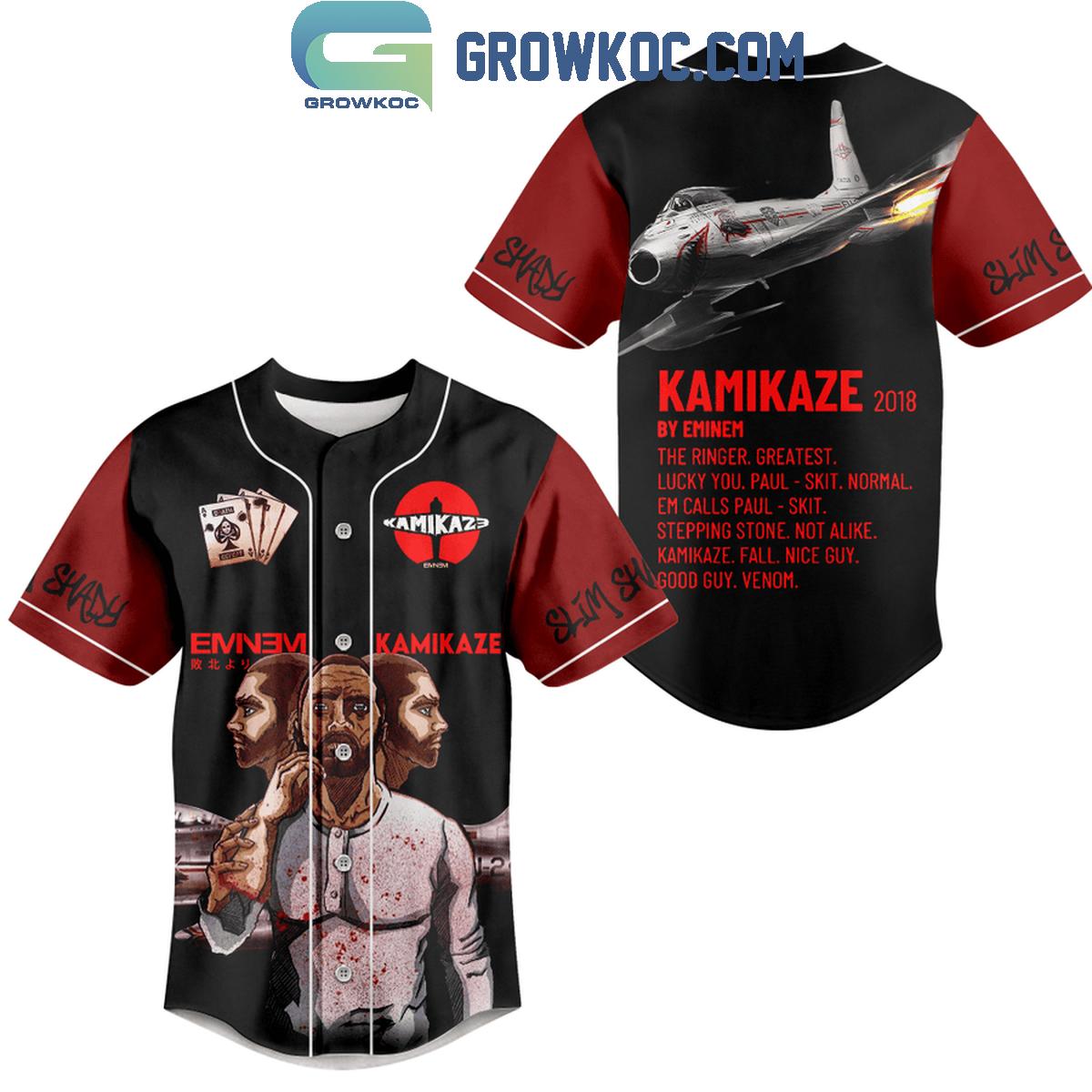 Eminem Kamikaze Since 2018 The Ringer Greatest Personalized Baseball Jersey