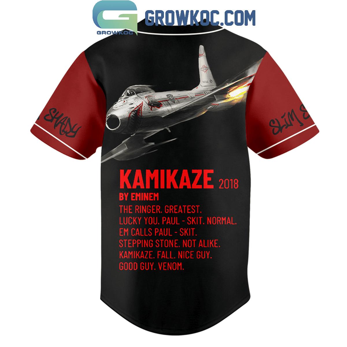 Eminem Kamikaze Since 2018 The Ringer Greatest Personalized Baseball Jersey