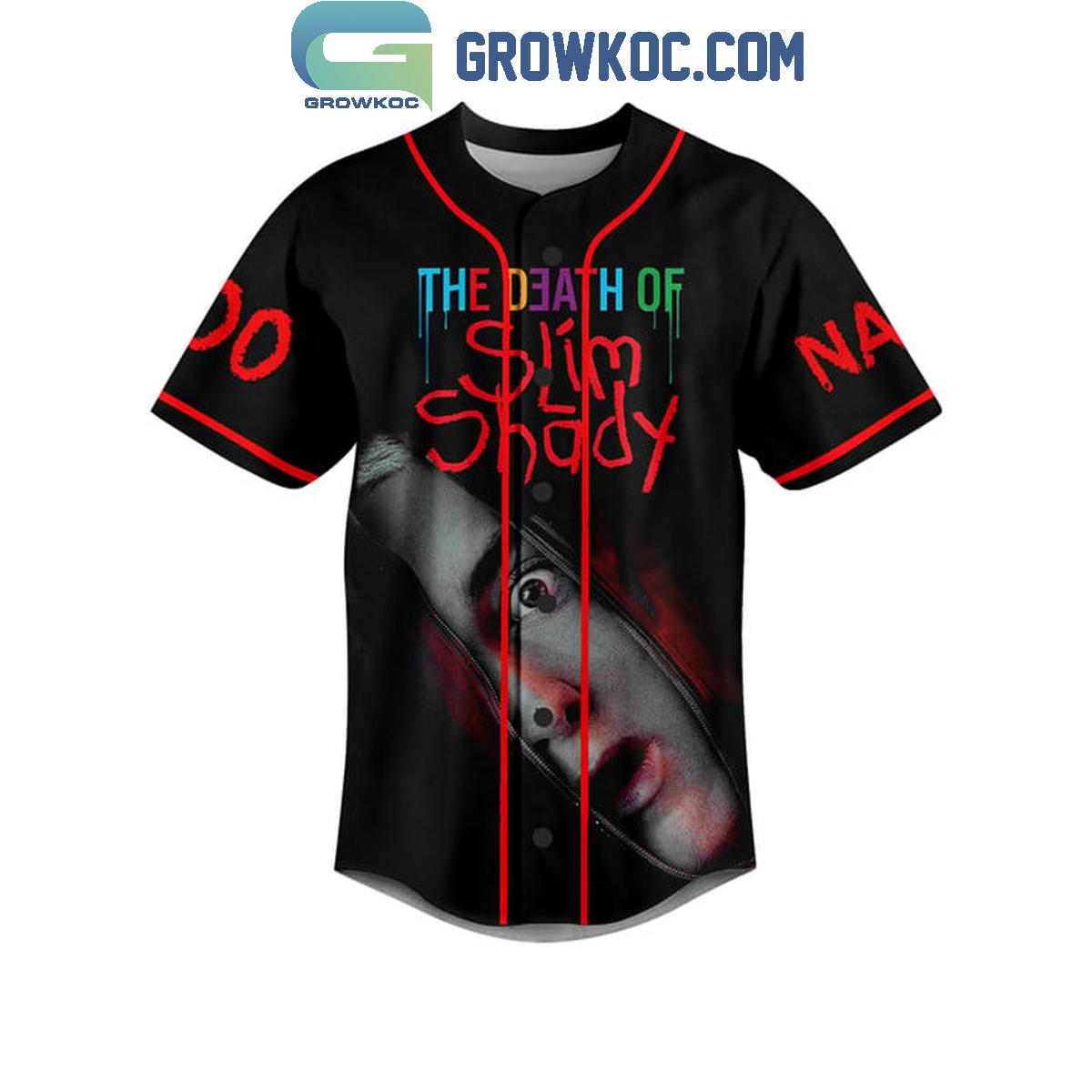 Eminem Real Slim Shady Please Stand Up Personalized Baseball Jersey