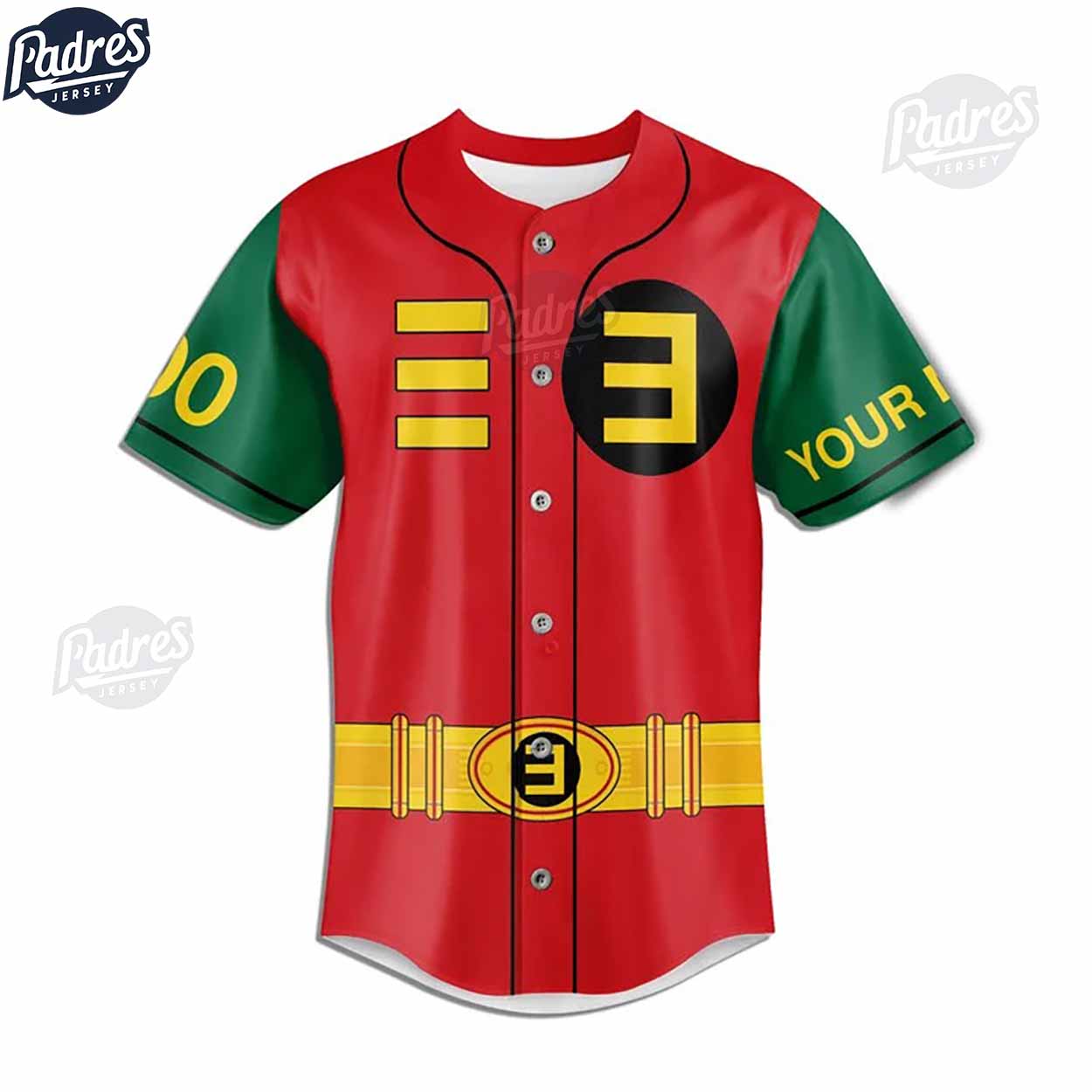 Eminem Robin Custom Baseball Jersey Style - Padres Jersey Oasis: Elevate Your Baseball Style Game T-Shirts,... (Image 2)