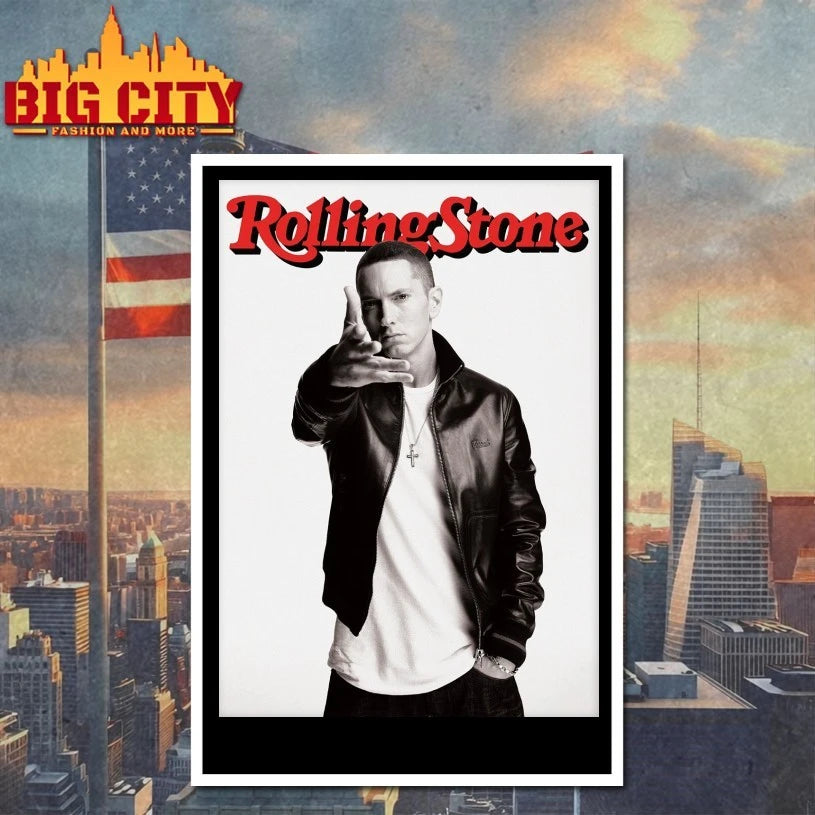 Eminem Rolling Stone – Hip-Hop Music Poster shirt