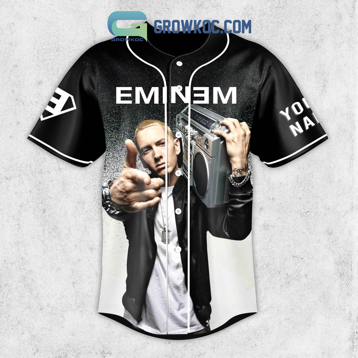 Eminem The Truth Is You Don’t Know What Is Going To Happen Tomorrow Baseball Jersey
