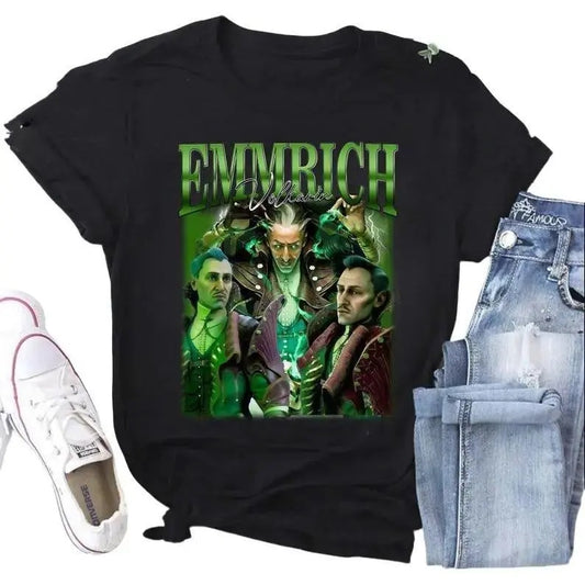 Emmrich Volkarin Bootleg Shirt, Dragon Age Veilguard, Gamer Shirt, Fantasy Tee Hoodie, Sweatshirt | WearSparks.com