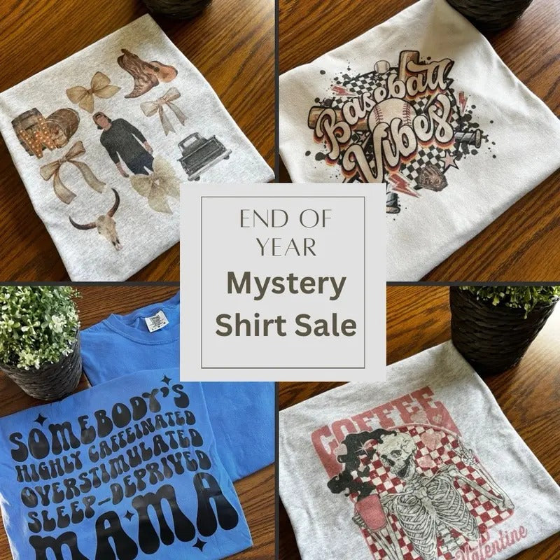 End Of Year Sale Women's Cotton T-shirt Shirt Grab Bags - Comfort Hoodie, Sweatshirt | WearSparks.com