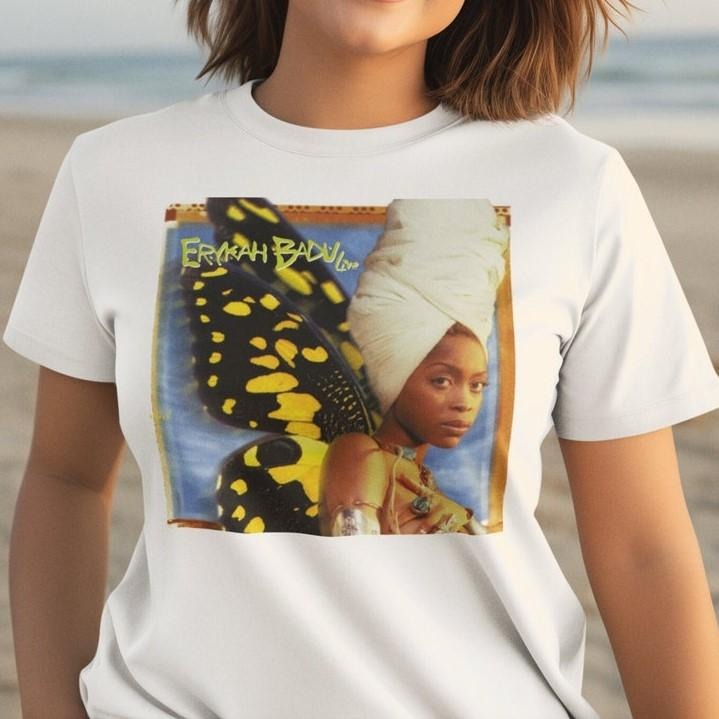 Erykah Badu Shirt, Erykah Badu Tshirt, Erykah Badu Butterfly new design casual unisex tee Hoodie, Sweatshirt | WearSparks.com