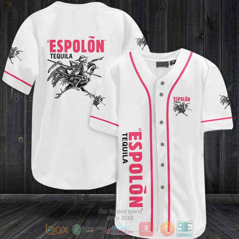 Espolon Tequila white Baseball shirt