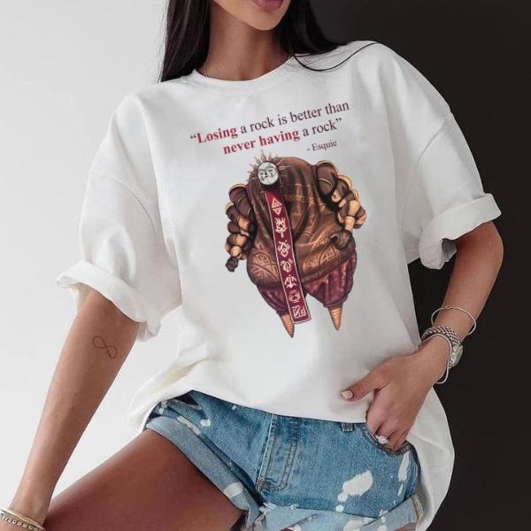 Esquie Cute shirt, Losing a rock is better than never having a rock shirt , Fantassy Adventure shirt, COE 33 graphic tee...