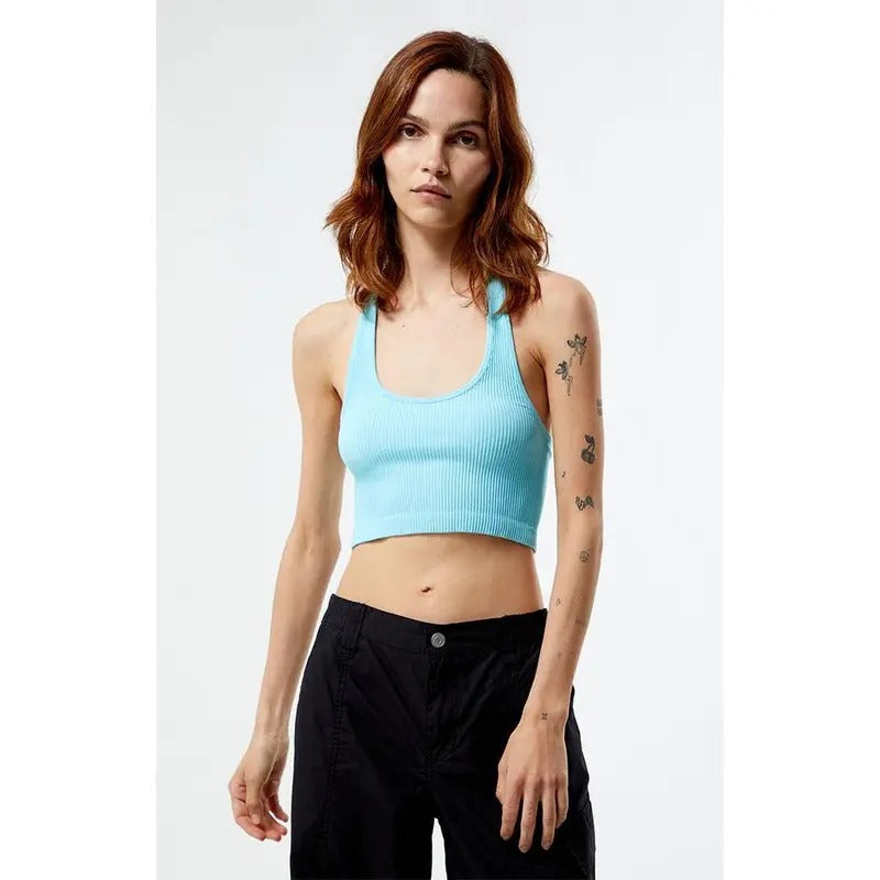 Est. PAC 1980 Women's Seamless Scoop Halter Top T-Shirts, Hoodie, Sweatshirt | WearSparks.com
