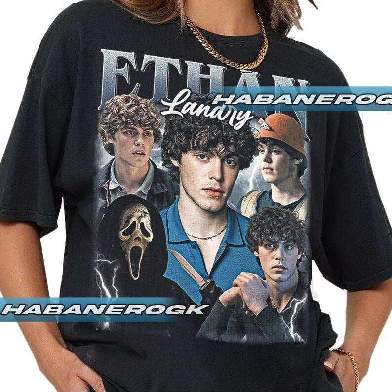 Ethan Landry Vintage T-Shirt, Gift For Women and Man Unisex T-Shirt Hoodie, Sweatshirt | WearSparks.com