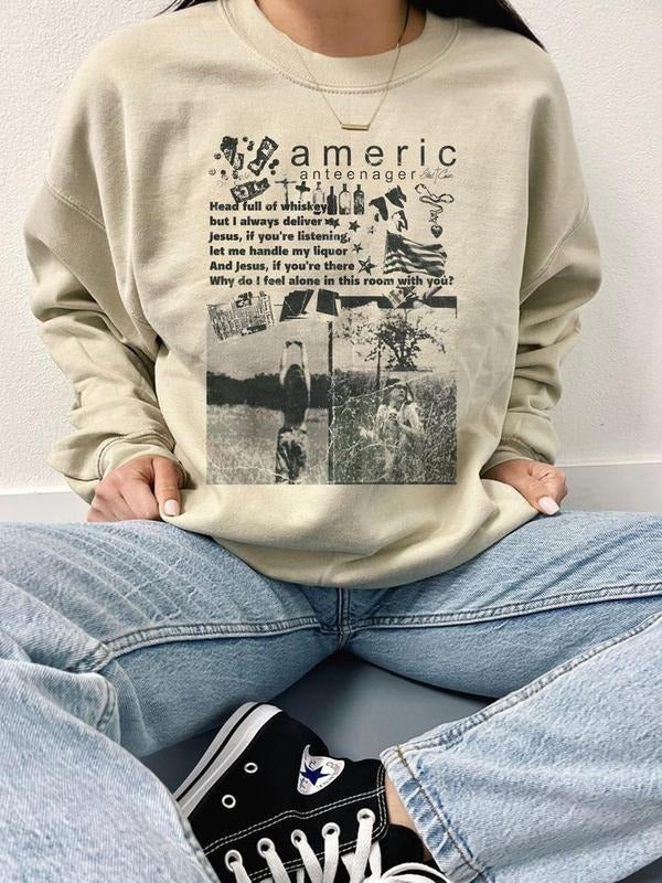 Ethel Cain Preacher's Daughter Album 90s Sweatshirt, Vintage Ethel Cain Unisex , Singer Ethel Cain Homage Gift for Lovers...