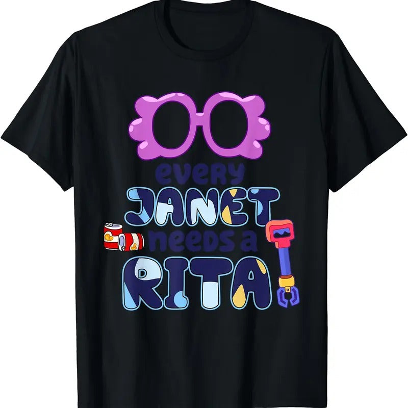 Every Janet Needs A Rita Magnet T-Shirt Hoodie, Sweatshirt | WearSparks.com