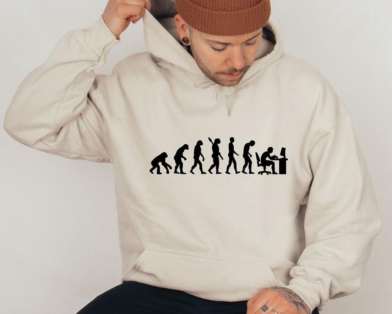 Evolution Of Programmer Hoodie Born To Coding Hoodie Funny Programmer Hoodie Programmer Evolution Sweatshirt Funny Coding...