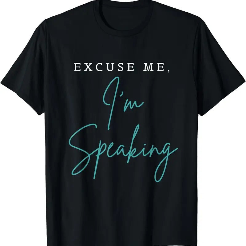Excuse Me I'm Speaking Funny Kamala Harris Joe Biden Trump T-Shirt Hoodie, Sweatshirt | WearSparks.com