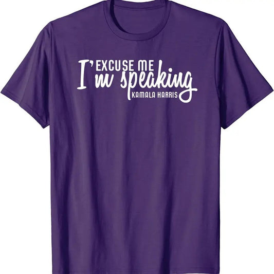 Excuse Me I'm Speaking Kamala Harris Gift T-Shirt Hoodie, Sweatshirt | WearSparks.com