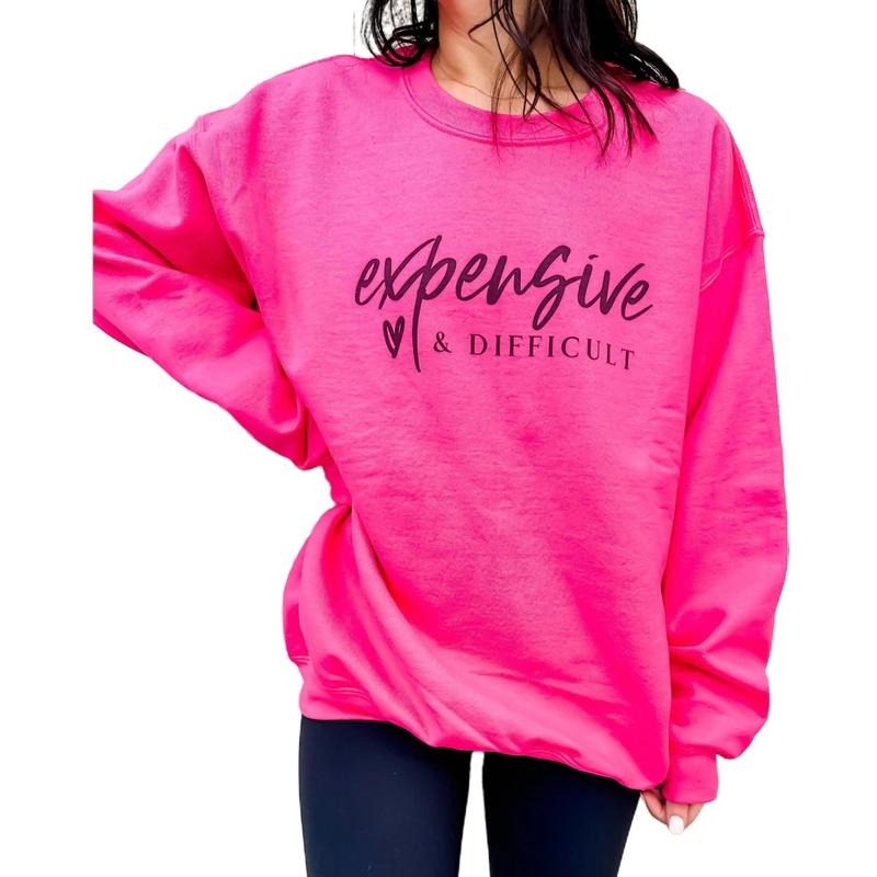Expensive & Difficult Graphic Sweatshirt T-Shirts, Hoodie | WearSparks.com