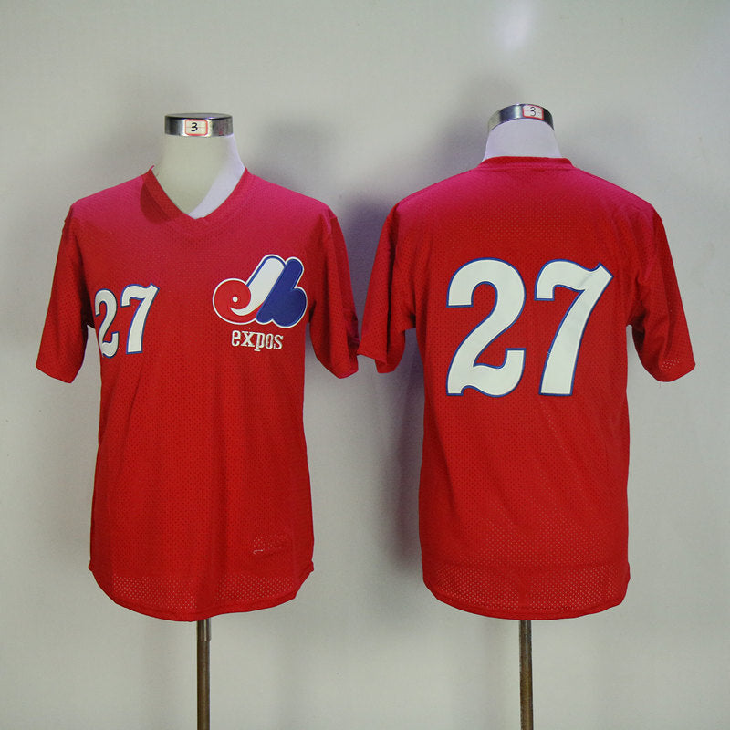 Expos 27 Red BP Retro