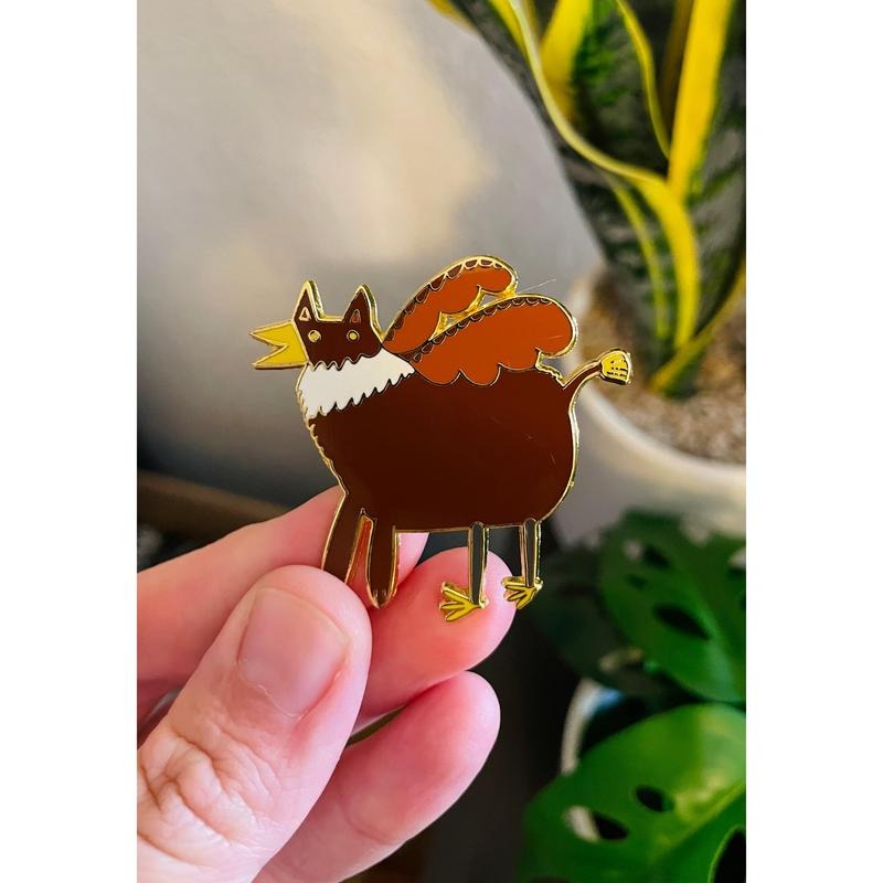Extra Large Griffin Adult Hard Enamel Pin - Lacey's Corner T-Shirts, Hoodie, Sweatshirt | WearSparks.com