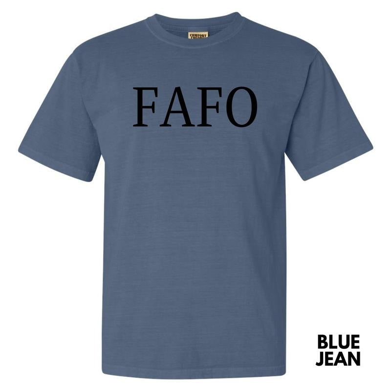 FAFO Comfort Colors T-Shirt 'NLB' Hoodie, Sweatshirt | WearSparks.com