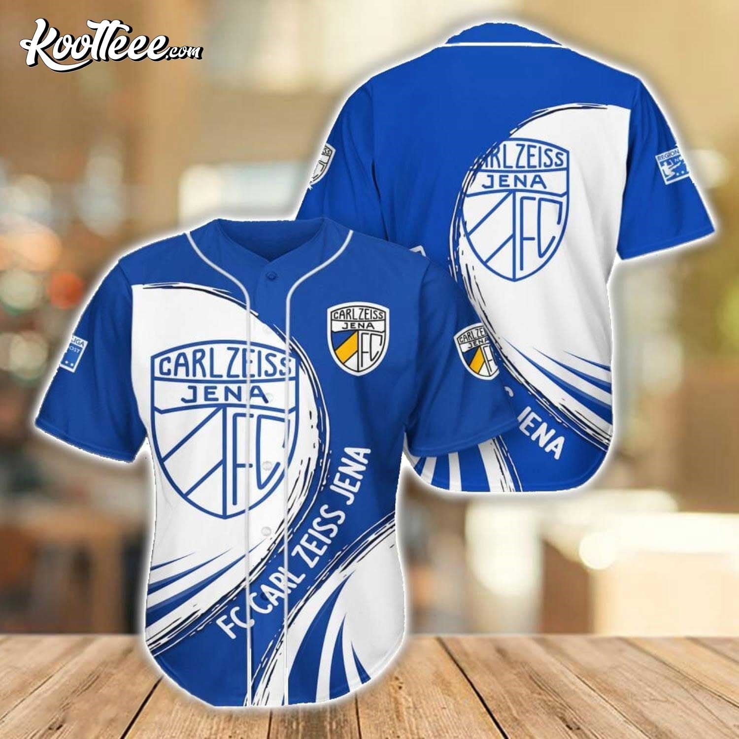 FC Carl Zeiss Jena Sport Team Gift Baseball Jersey