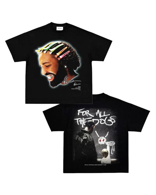 FOR ALL THE DOGS V3 TEE DRAK3, T-shirt, Perfect for True Fans Hoodie, Sweatshirt | WearSparks.com