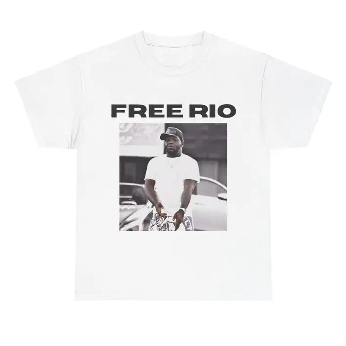FREE Graphic Tee Rio Da Young OG Rap Graphic Tee Unisex Heavy Cotton Tee Hoodie, Sweatshirt | WearSparks.com