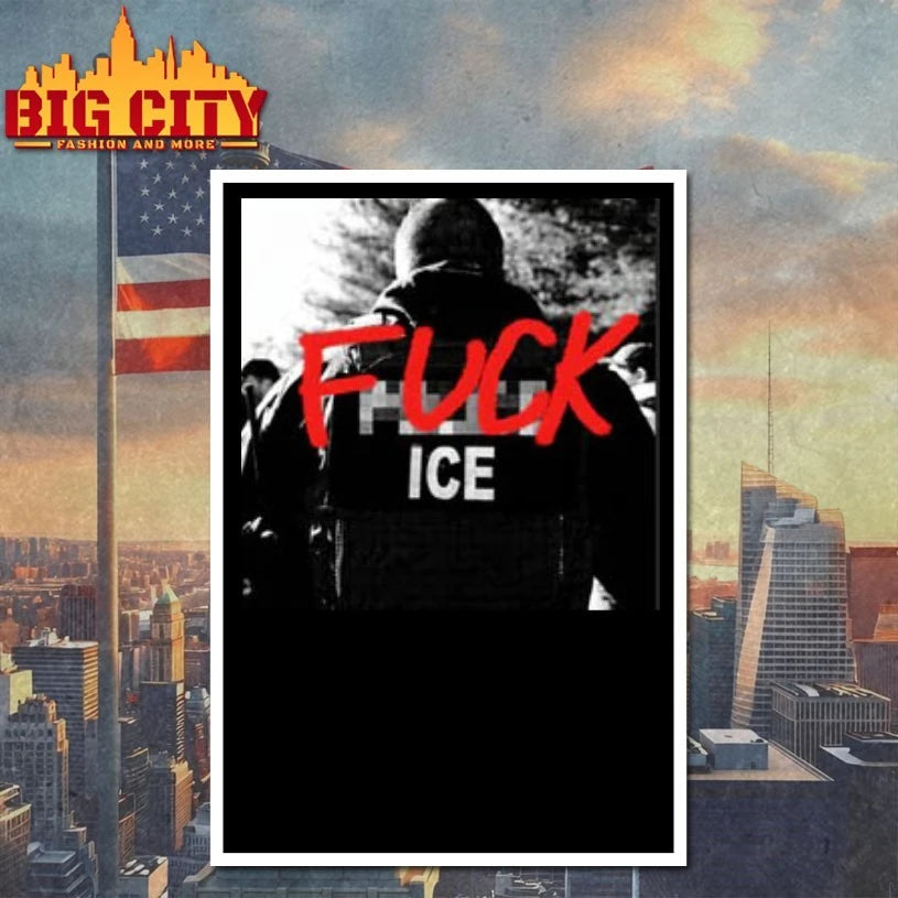 FUCK ICE police photo shirt