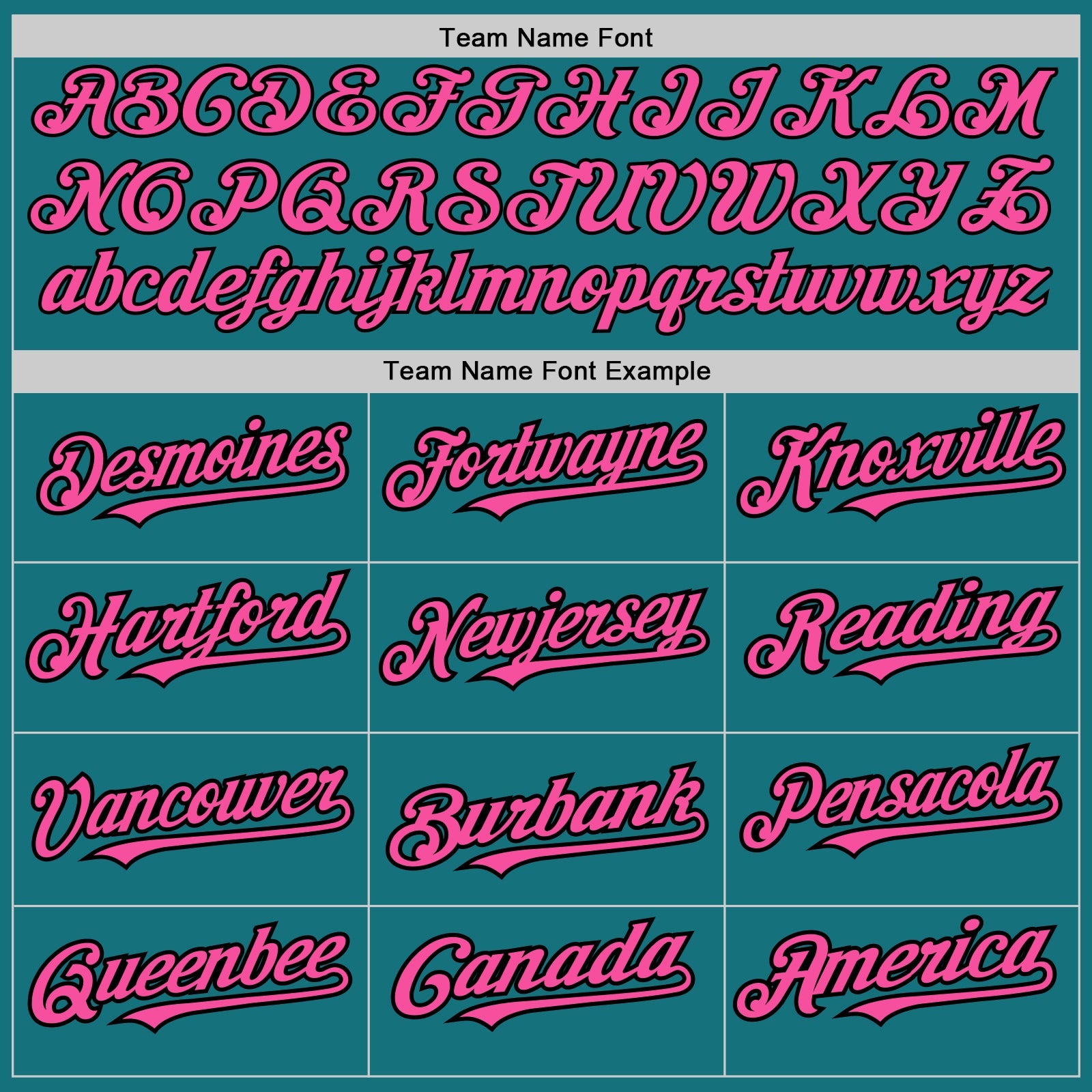 Custom Teal Pinstripe Pink-Black Authentic Fade Fashion Baseball Jersey