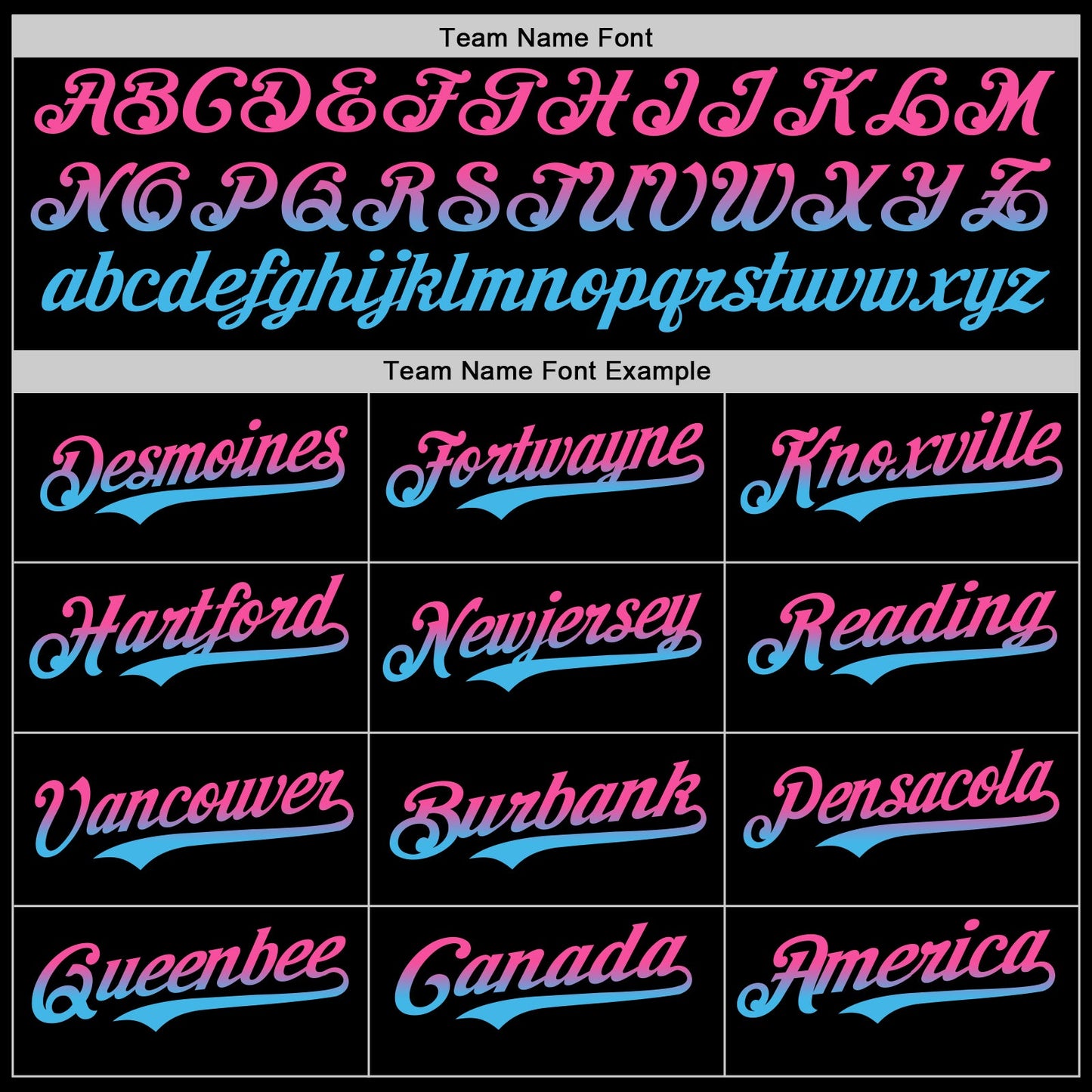 Custom Black Pink-Sky Blue Authentic Fade Fashion Baseball Jersey
