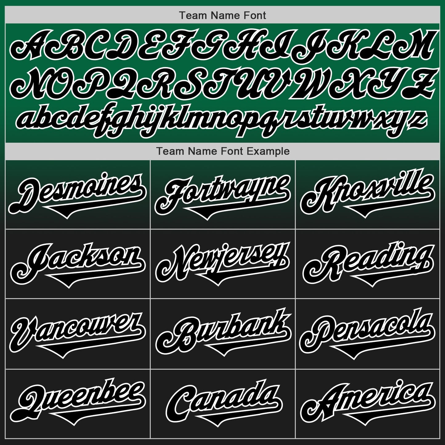 Custom Kelly Green Black-White Authentic Fade Fashion Baseball Jersey